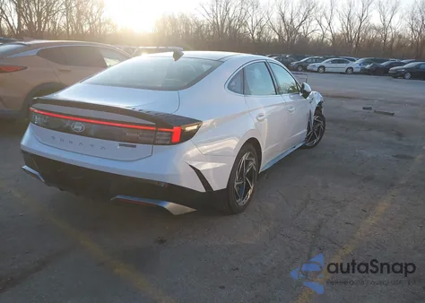 2024 Hyundai Sonata Sel z USA, uszkodzony, nr VIN KMHL14JA2RA374315